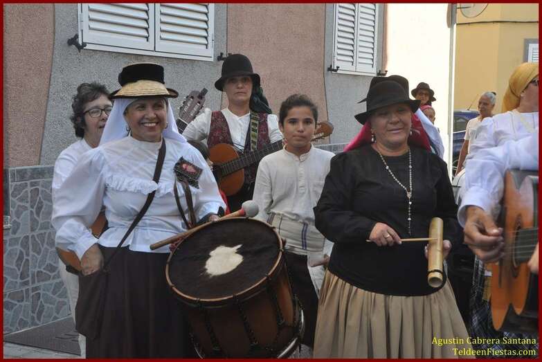 Momento de la procesión de este sábado en El Goro (Foto TA)